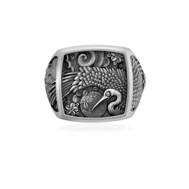 925 Sterling Silver Oxidized