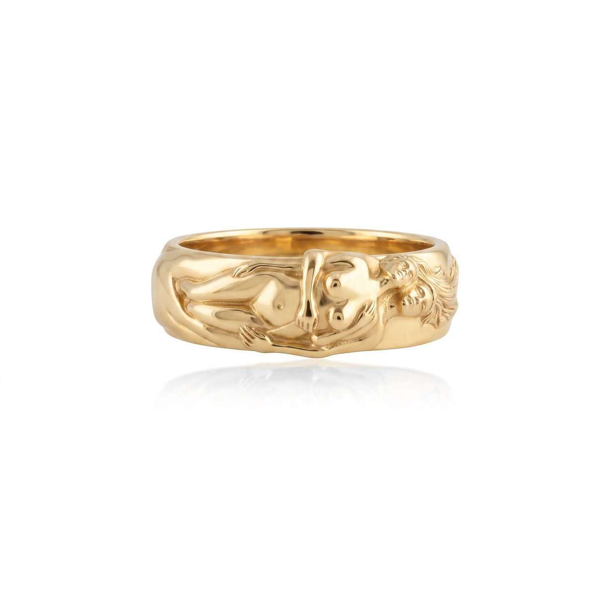 Eternal Embrace Lovers Band Ring