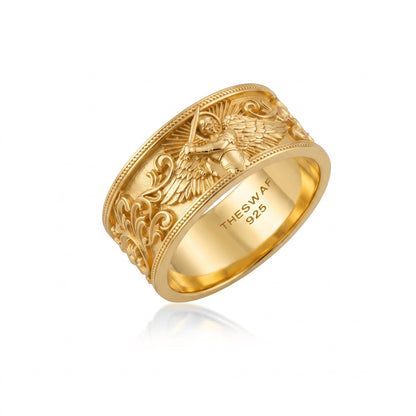 Archangel Sentinel Band Ring
