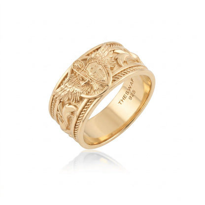 Crusader Guardian Band Ring