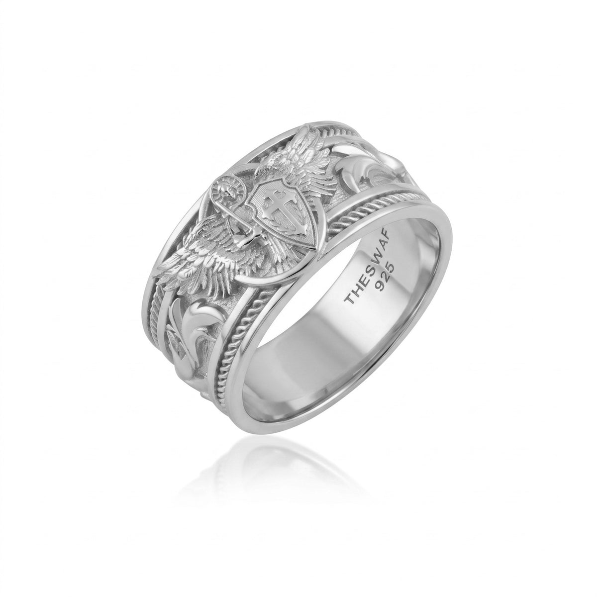 Crusader Guardian Band Ring