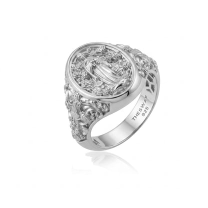 Our Lady of Roses Signet Ring