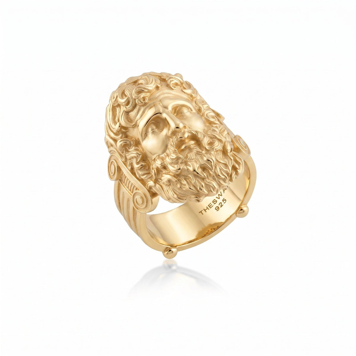 Olympian Sage Portrait Ring