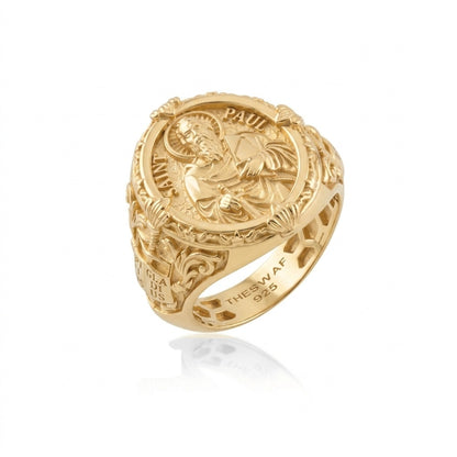 Saint Paul Apostle Signet Ring