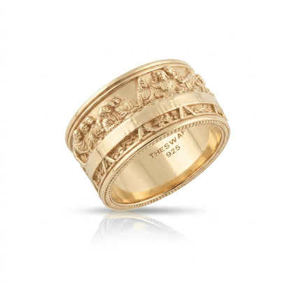 Last Supper Panorama Band Ring
