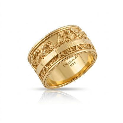 Last Supper Panorama Band Ring