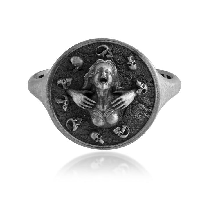 925 Sterling Silver Oxidized