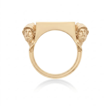 Ancient Guardians Blank Signet Ring