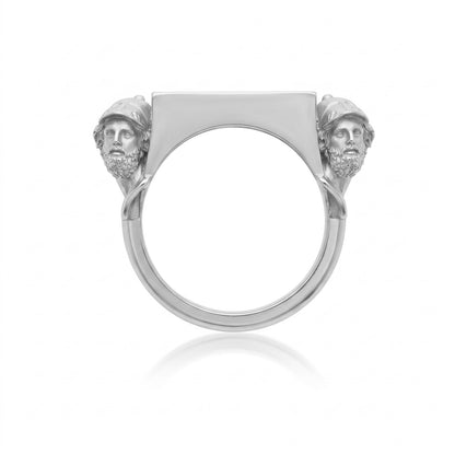 Ancient Guardians Blank Signet Ring