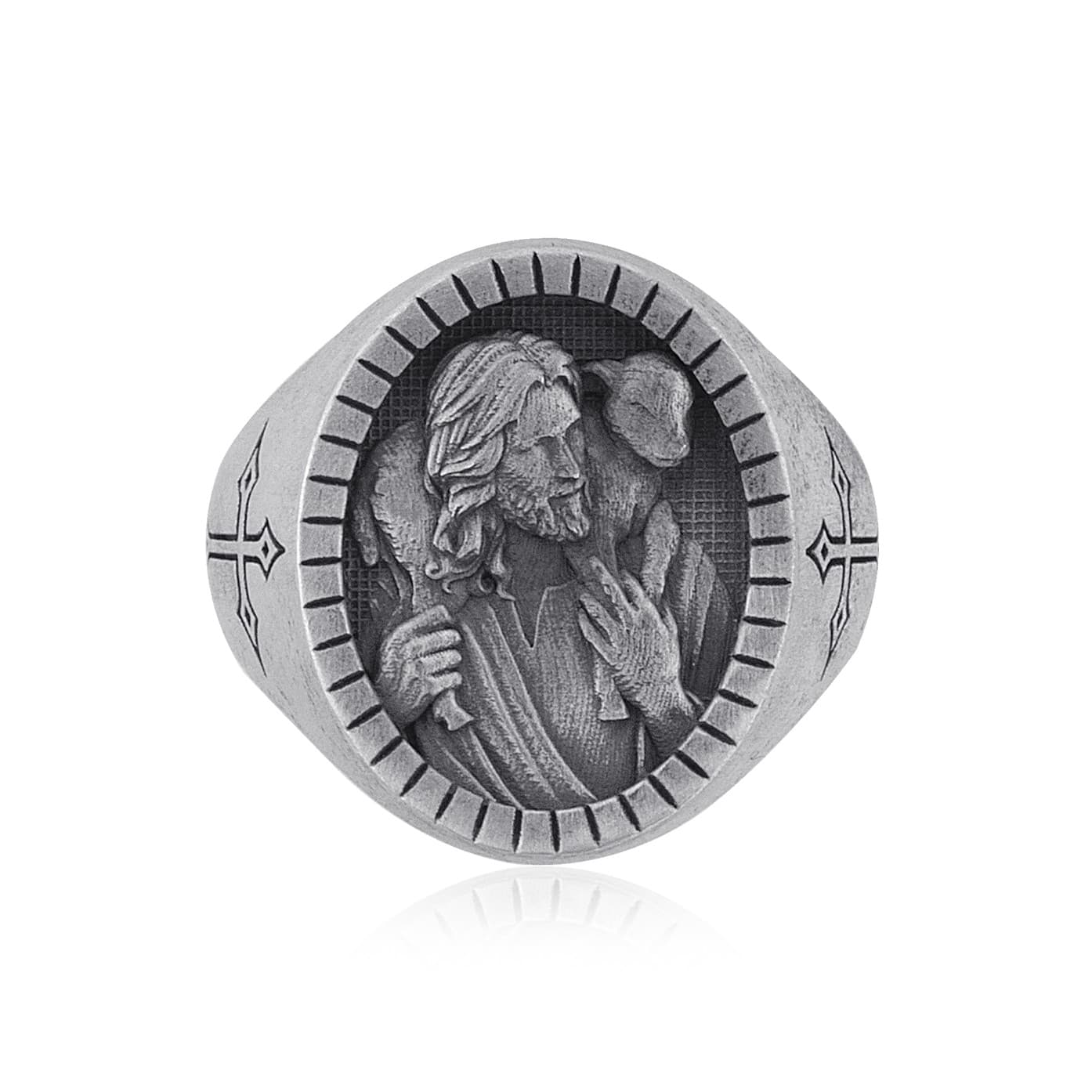 925 Sterling Silver Oxidized
