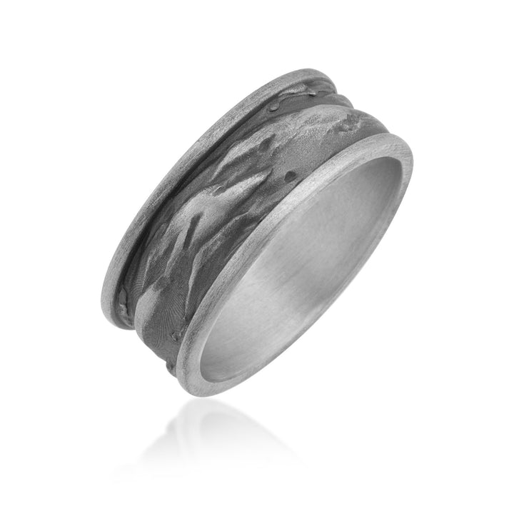 Molten Terrain Band Ring