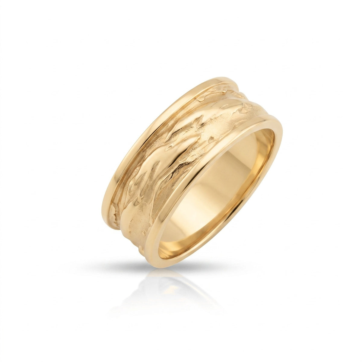 Molten Terrain Band Ring