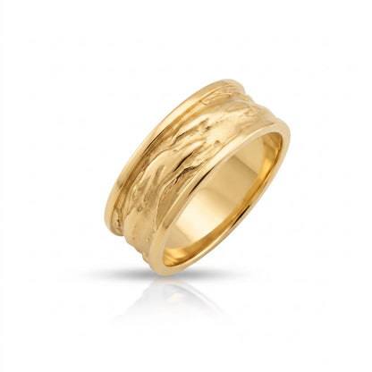 Molten Terrain Band Ring