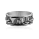 925 Sterling Silver Oxidized