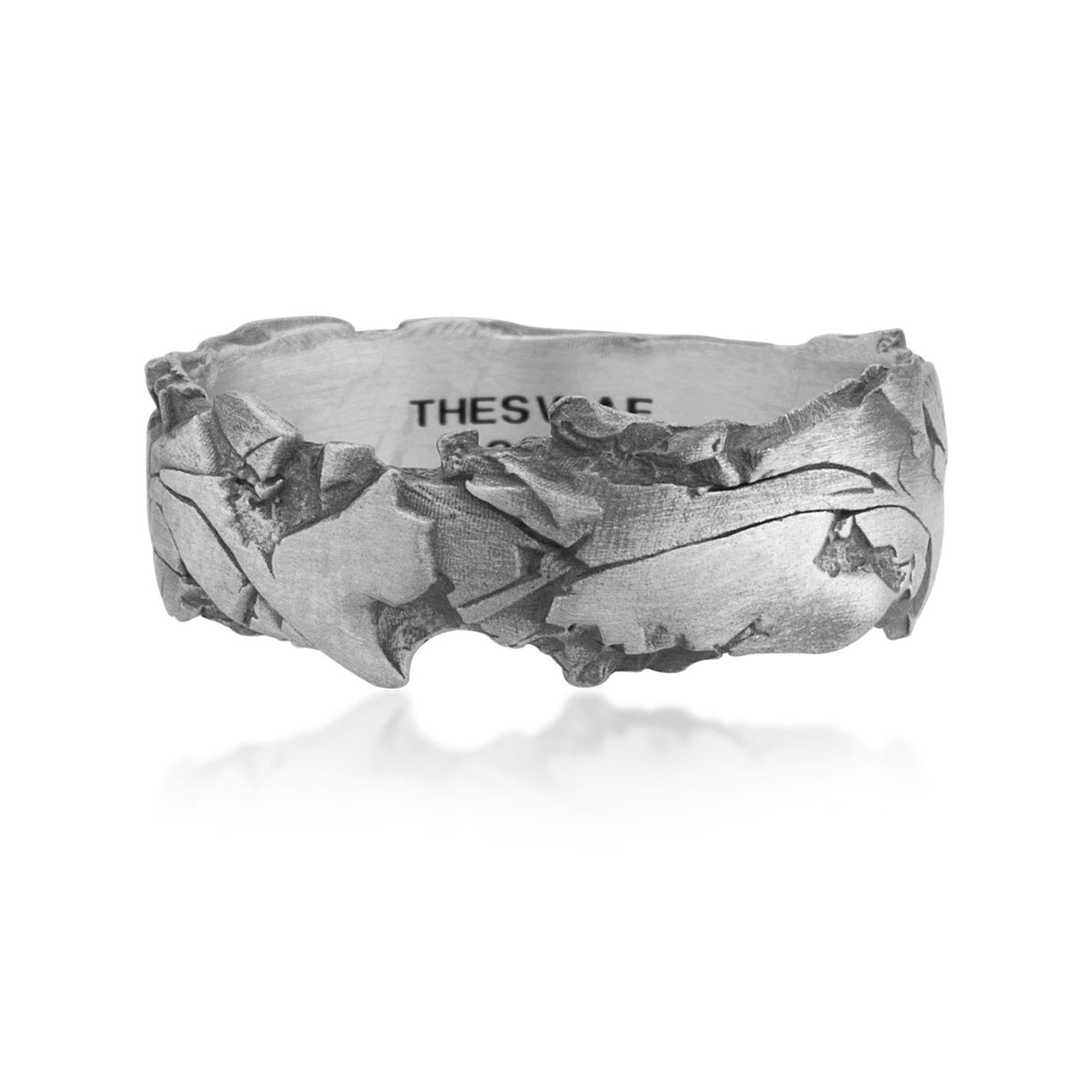 Shattered Metal Band Ring