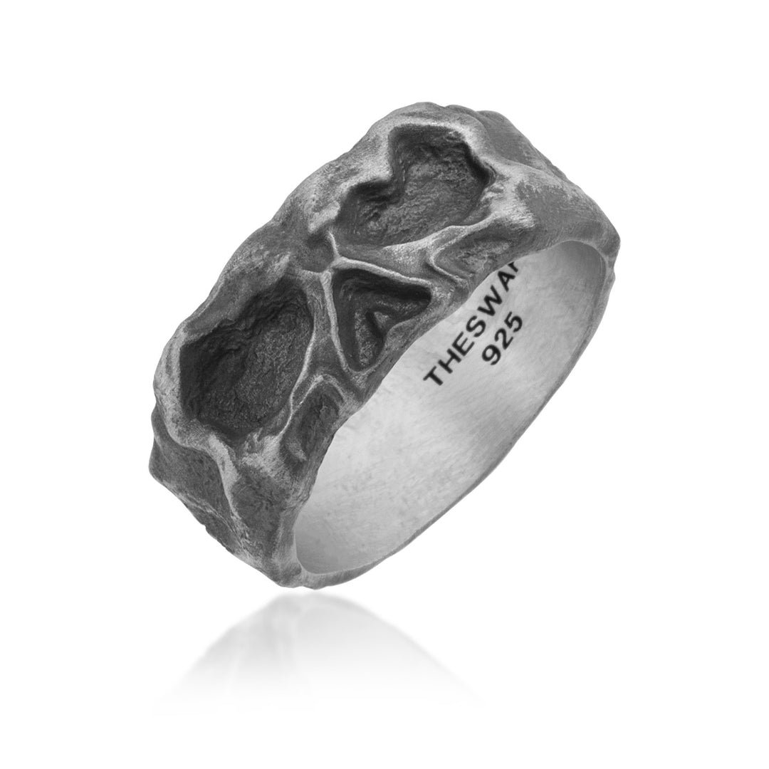 Bone Skull Fragment Band Ring