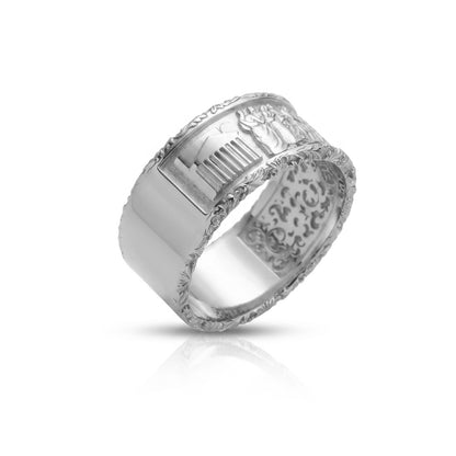 The Last Supper Panoramic Band Ring