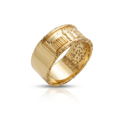 The Last Supper Panoramic Band Ring