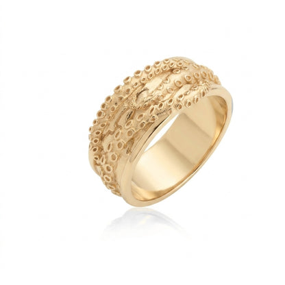 Octopus Tentacle Wrap Band Ring