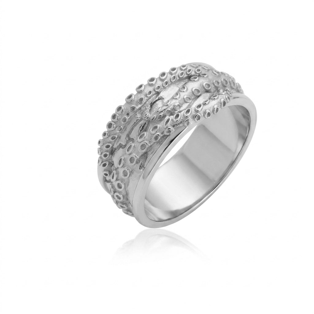 Octopus Tentacle Wrap Band Ring