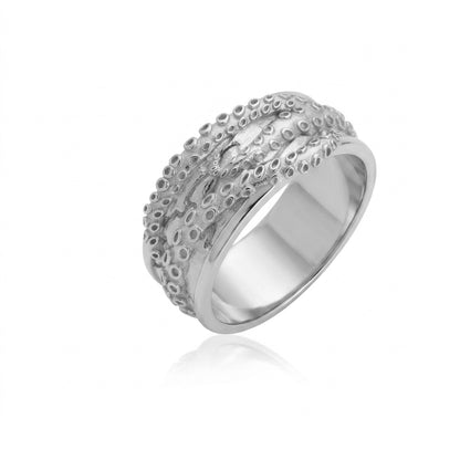Octopus Tentacle Wrap Band Ring