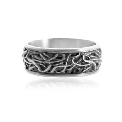 925 Sterling Silver Oxidized