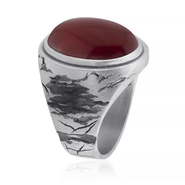 925 Sterling Silver Oxidized