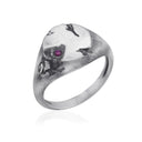 925 Sterling Silver Oxidized
