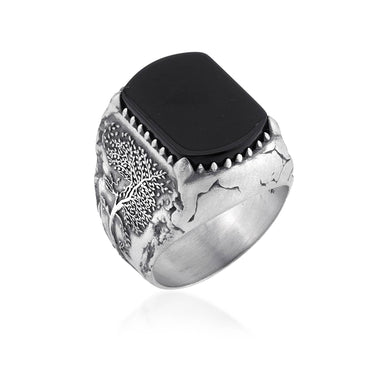 925 Sterling Silver Oxidized