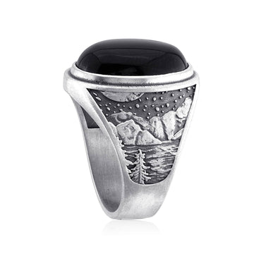 925 Sterling Silver Oxidized
