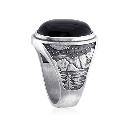 925 Sterling Silver Oxidized