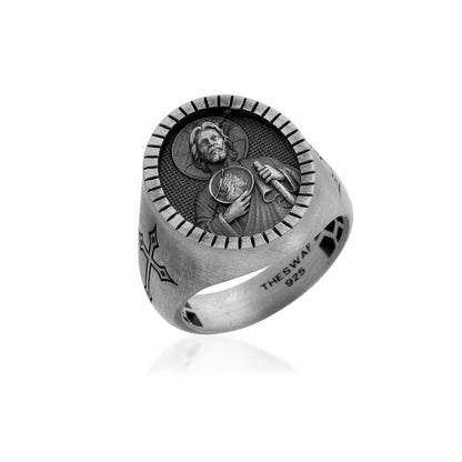Saint Jude Signet Ring