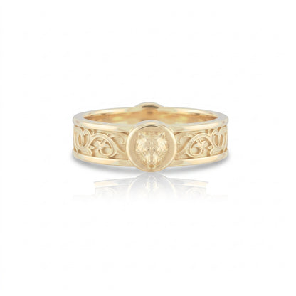 Bear Band Ring