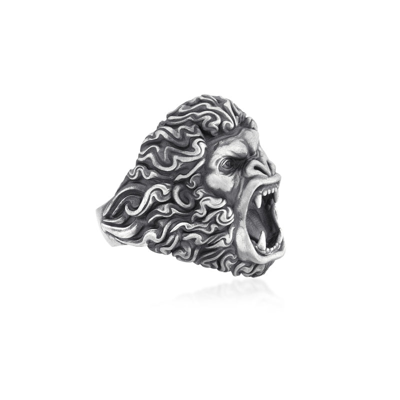 Angry Gorilla Ring side view