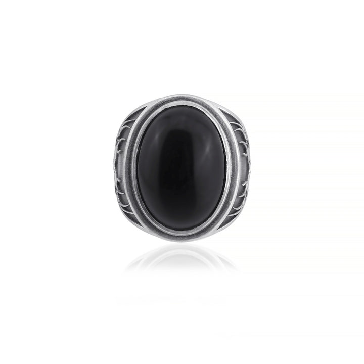 buckhorn onyx ring top view