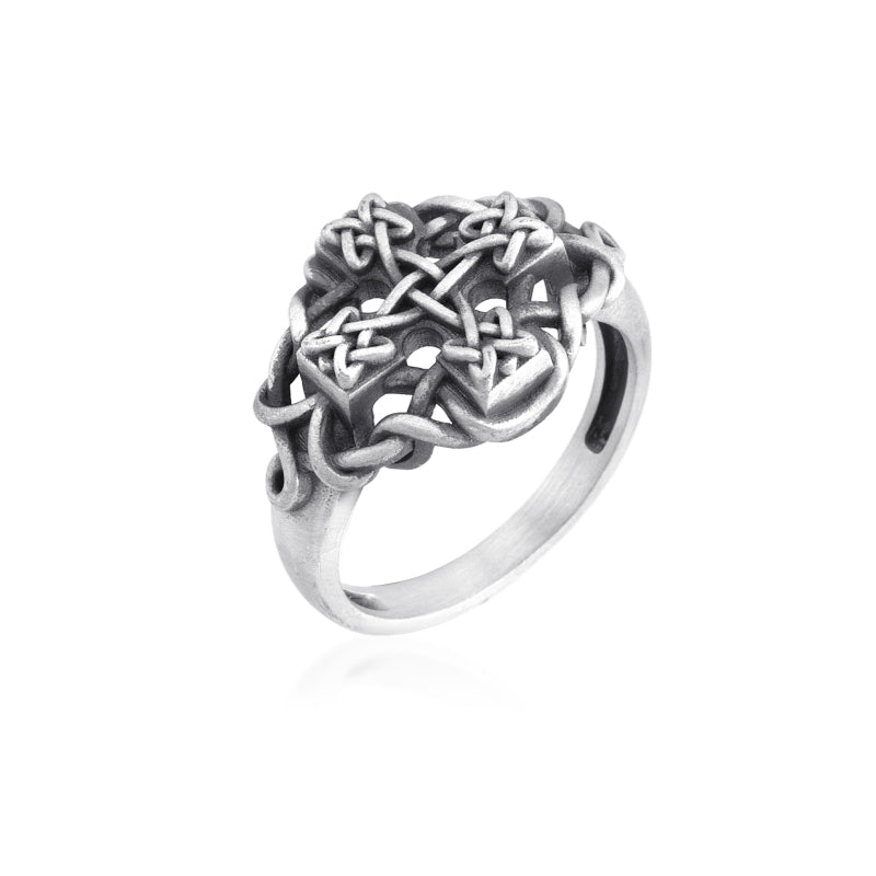 celtic knot band ring