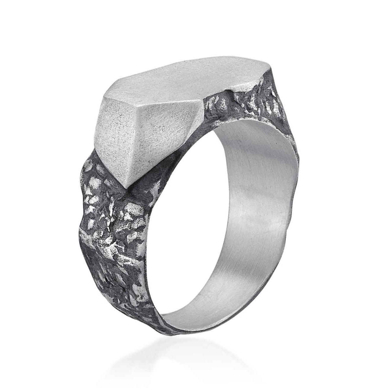 Cosmic Meteorite Signet Ring – Theswaf