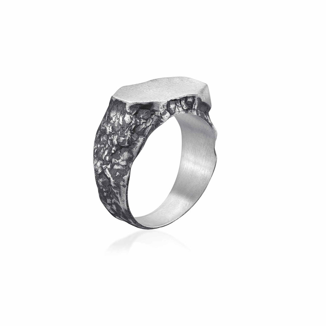 Cosmic Meteorite Signet Ring