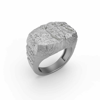 Lava Rock Surface Ring