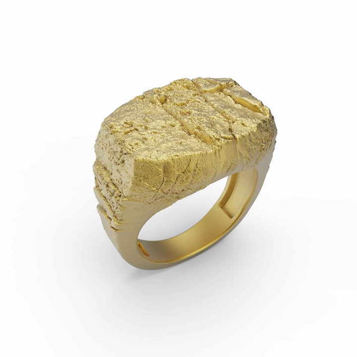 Lava Rock Surface Ring