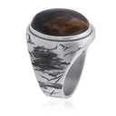 925 Sterling Silver Oxidized