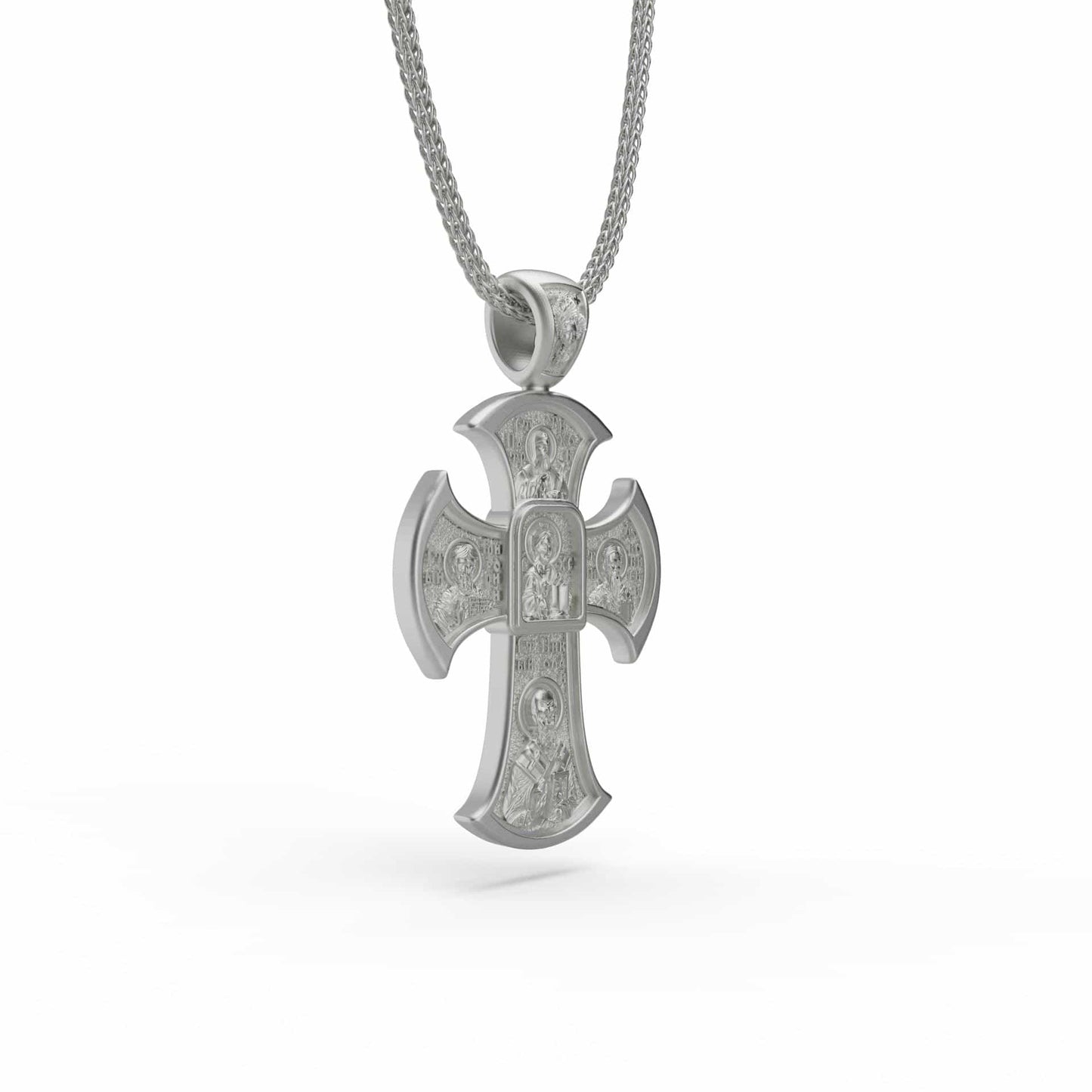 Jesus Christ Orthodox Cross Necklace