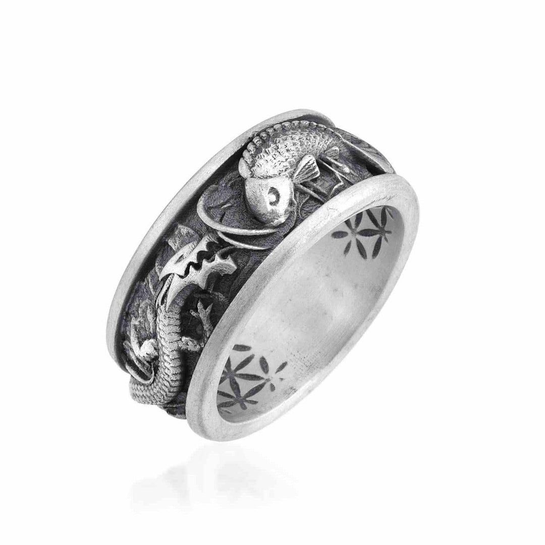 925 Sterling Silver Oxidized
