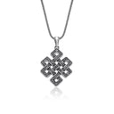 925 Sterling Silver Oxidized