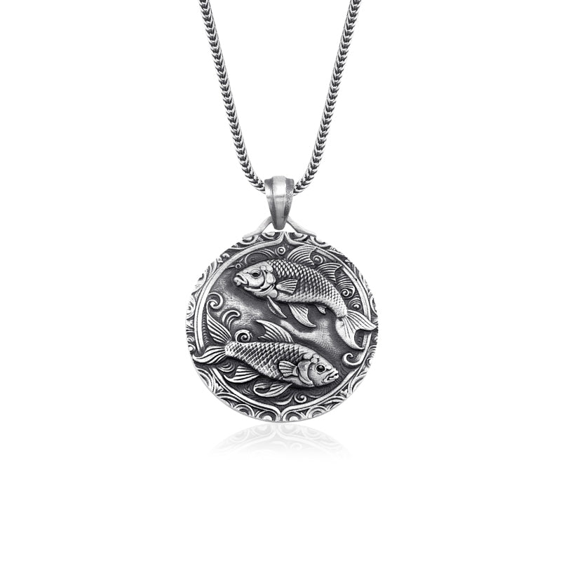 fish zodiac necklace