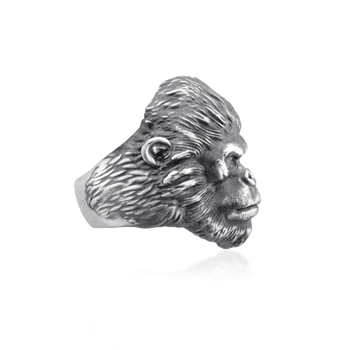 gorilla face ring side view