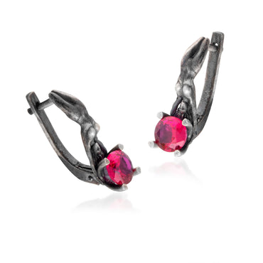 925 Sterling Silver Oxidized
