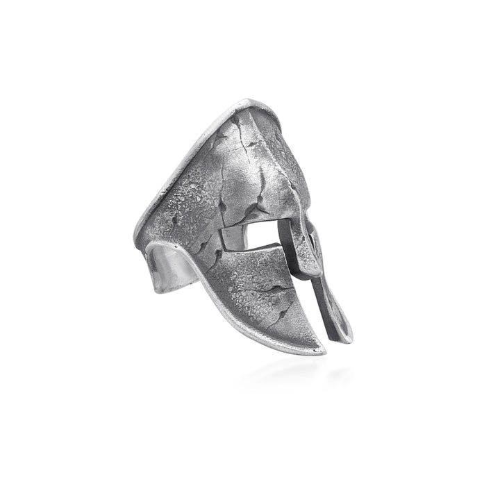 Spartan Shield Warrior Ring side view