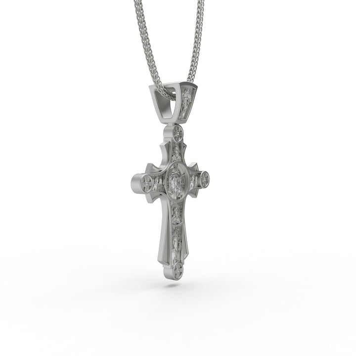 Christian Cross Amulet Necklace