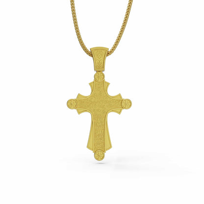 Christian Cross Amulet Necklace